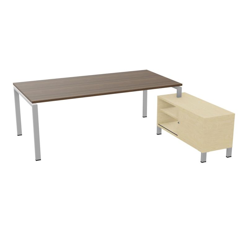 RIO BUREAU RECT. 218X188 PL 200X100 OBT + RET PORT A DROITE SIMPLE ACCES  N6 SA N8