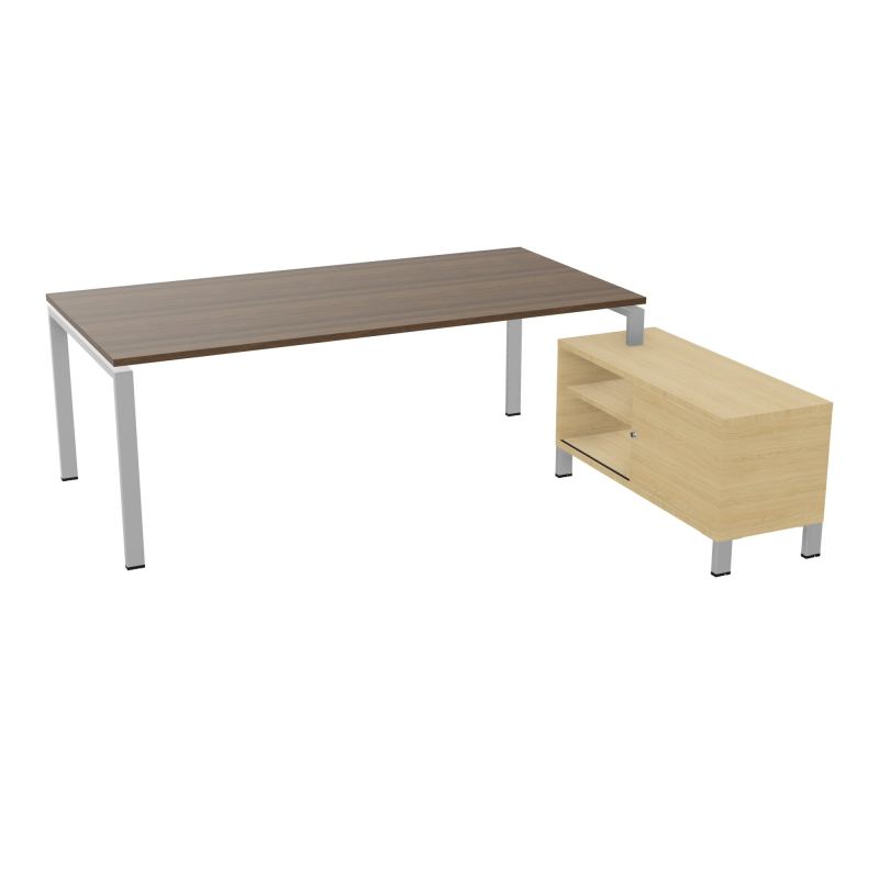 RIO BUREAU RECT. 218X188 PL 200X100 OBT + RET PORT A DROITE SIMPLE ACCES  N6 SA R1