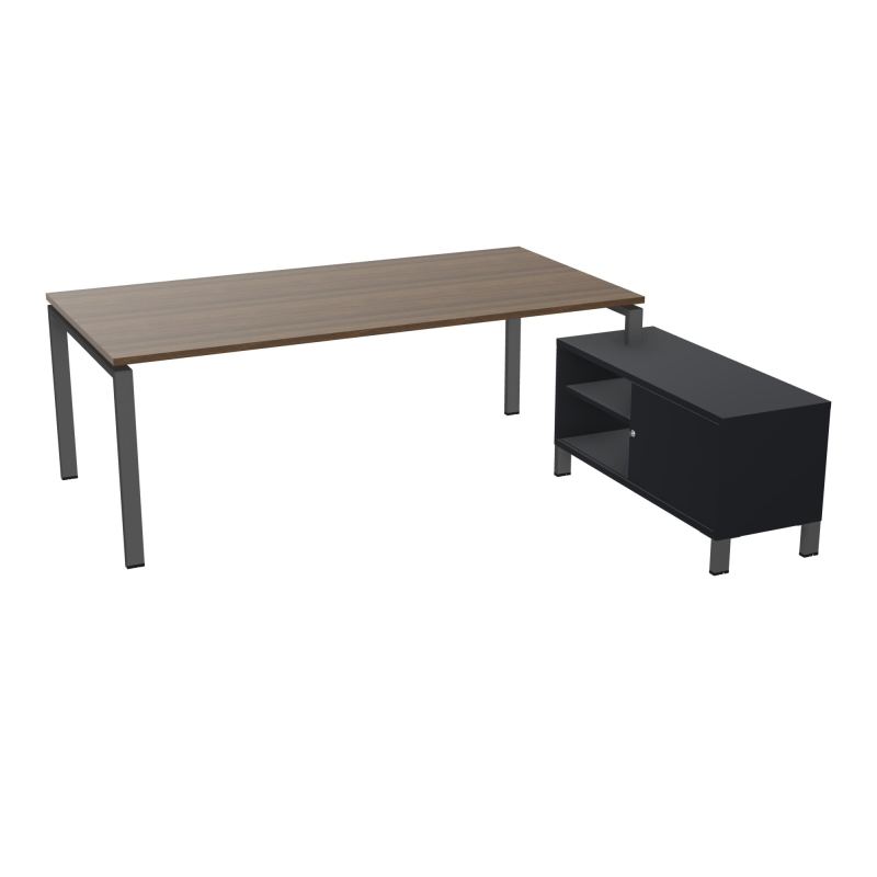 RIO BUREAU RECT. 218X188 PL 200X100 OBT + RET PORT A DROITE SIMPLE ACCES  N6 SC R9