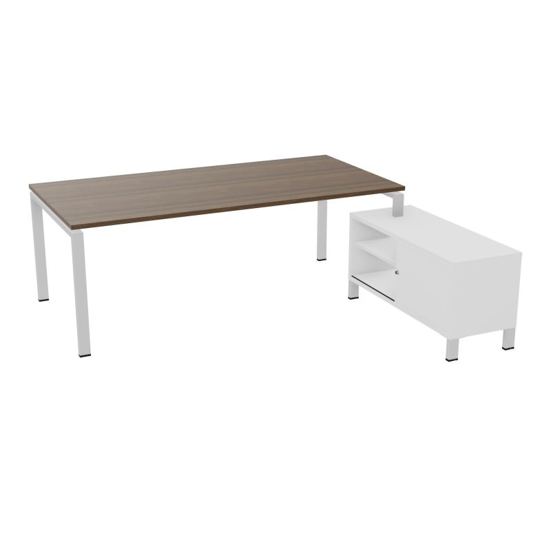 RIO BUREAU RECT. 218X188 PL 200X100 OBT + RET PORT A DROITE SIMPLE ACCES  N6 SD MG