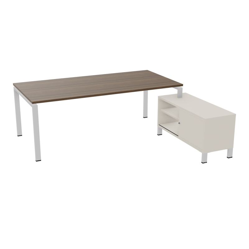 RIO BUREAU RECT. 218X188 PL 200X100 OBT + RET PORT A DROITE SIMPLE ACCES  N6 SD N5