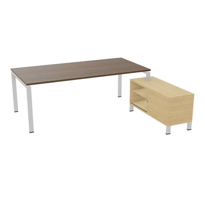 RIO BUREAU RECT. 218X188 PL 200X100 OBT + RET PORT A DROITE SIMPLE ACCES  N6 SD R1