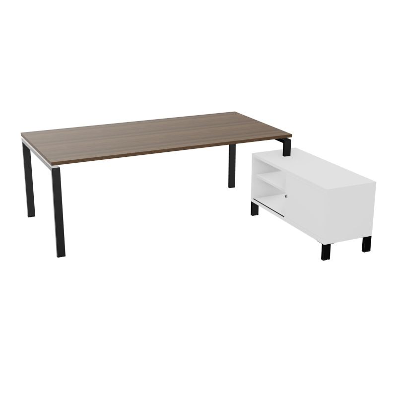 RIO BUREAU RECT. 218X188 PL 200X100 OBT + RET PORT A DROITE SIMPLE ACCES  N6 SG MG
