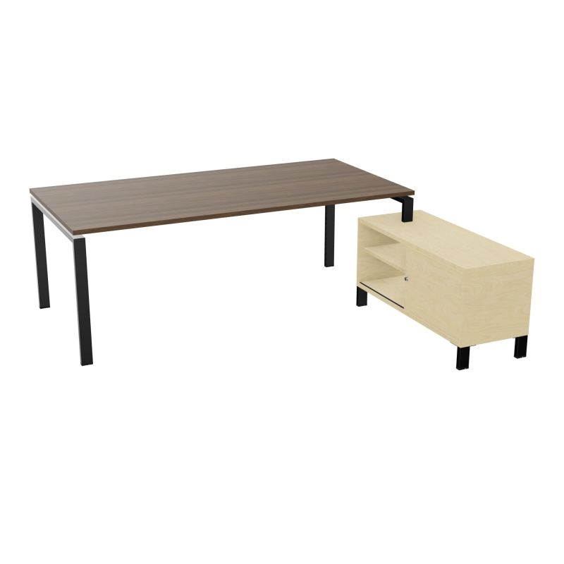 RIO BUREAU RECT. 218X188 PL 200X100 OBT + RET PORT A DROITE SIMPLE ACCES  N6 SG N8