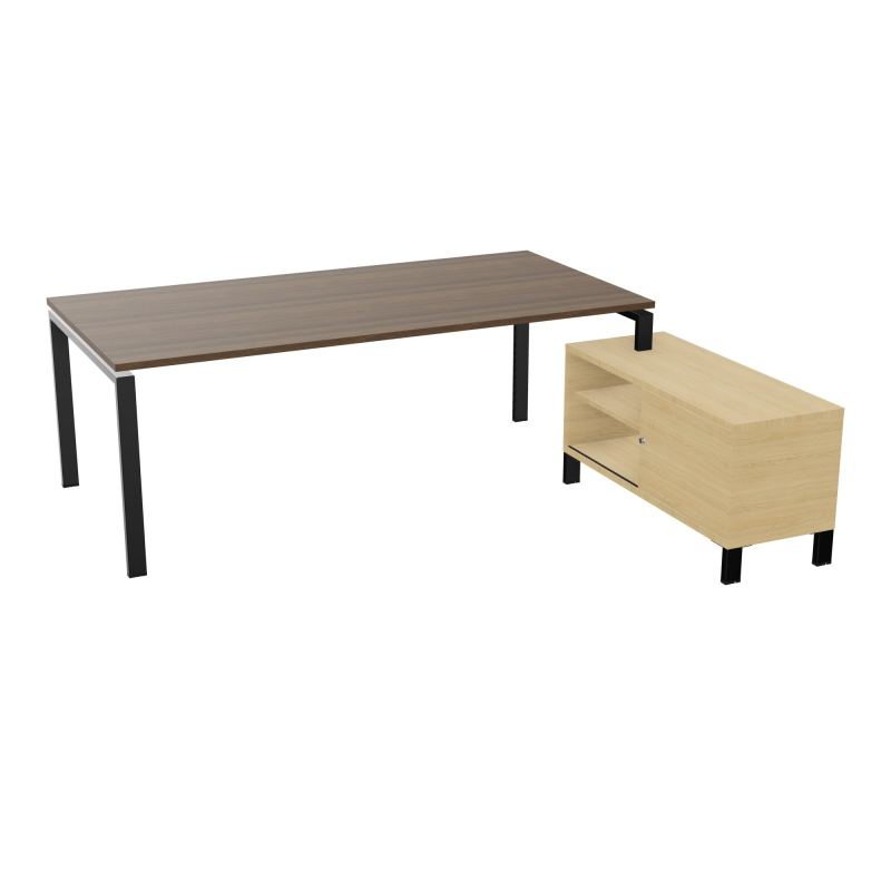RIO BUREAU RECT. 218X188 PL 200X100 OBT + RET PORT A DROITE SIMPLE ACCES  N6 SG R1
