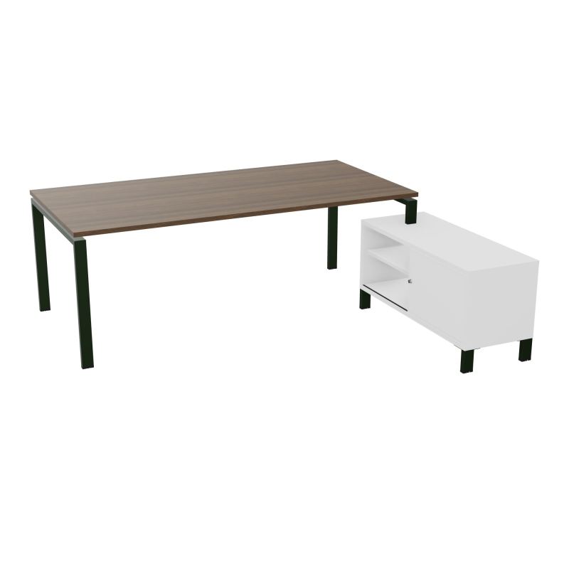 RIO BUREAU RECT. 218X188 PL 200X100 OBT + RET PORT A DROITE SIMPLE ACCES  N6 ST MG