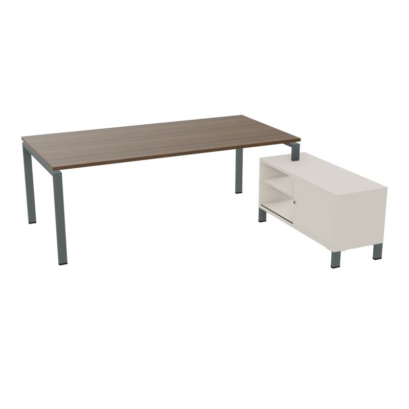 RIO BUREAU RECT. 218X188 PL 200X100 OBT + RET PORT A DROITE SIMPLE ACCES  N6 SU N5