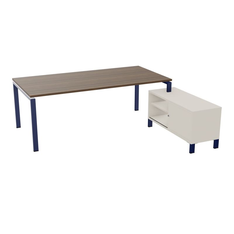 RIO BUREAU RECT. 218X188 PL 200X100 OBT + RET PORT A DROITE SIMPLE ACCES  N6 X4 N5