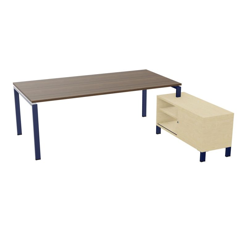 RIO BUREAU RECT. 218X188 PL 200X100 OBT + RET PORT A DROITE SIMPLE ACCES  N6 X4 N8