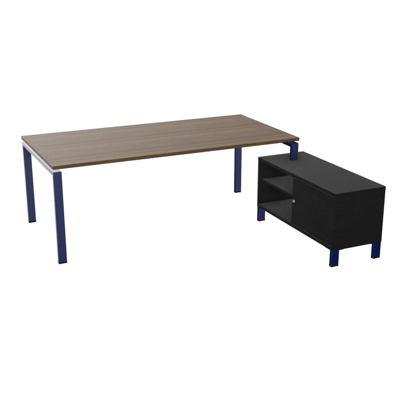 RIO BUREAU RECT. 218X188 PL 200X100 OBT + RET PORT A DROITE SIMPLE ACCES  N6 X4 RK