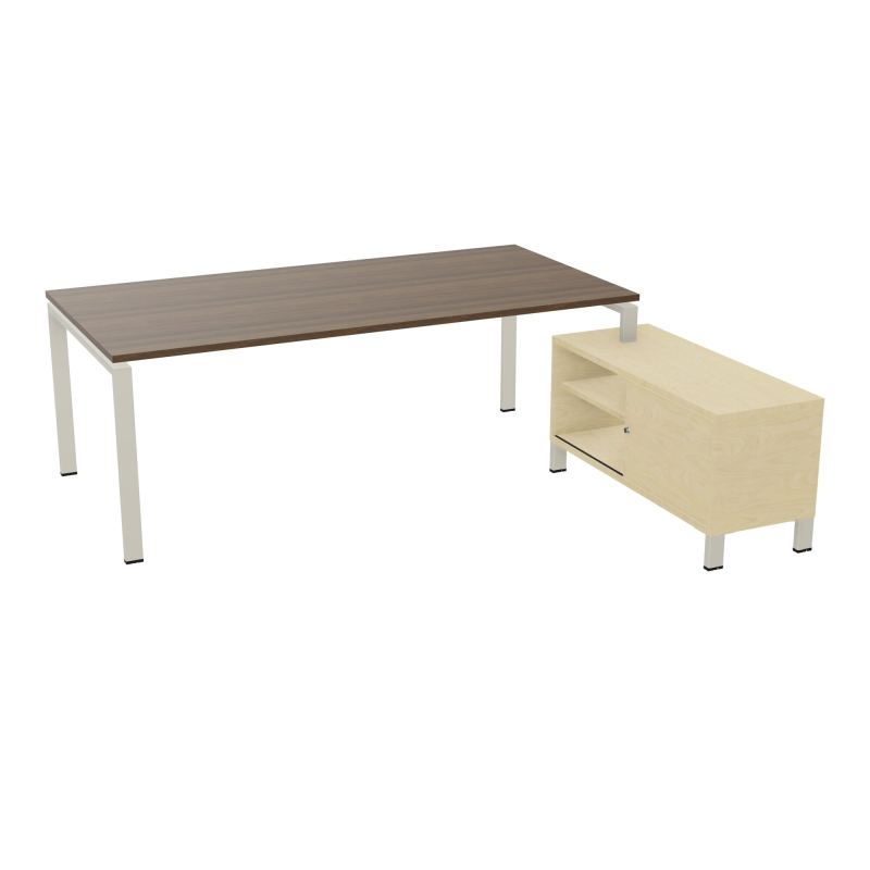 RIO BUREAU RECT. 218X188 PL 200X100 OBT + RET PORT A DROITE SIMPLE ACCES  N6 ZC N8