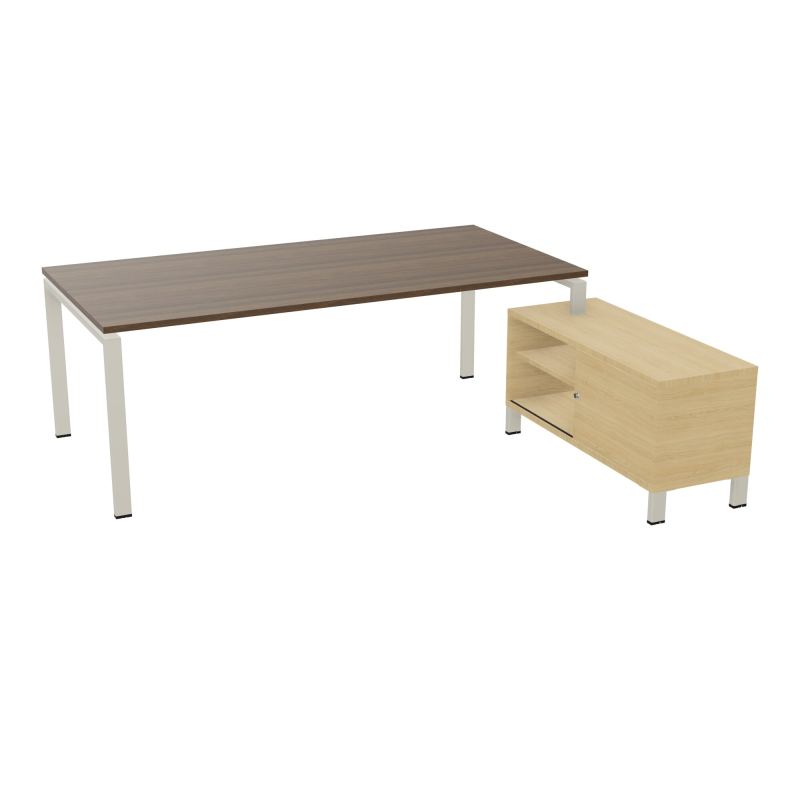 RIO BUREAU RECT. 218X188 PL 200X100 OBT + RET PORT A DROITE SIMPLE ACCES  N6 ZC R1