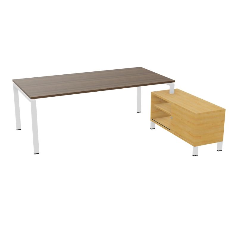 RIO BUREAU RECT. 218X188 PL 200X100 OBT + RET PORT A DROITE SIMPLE ACCES  N6 ZO R5