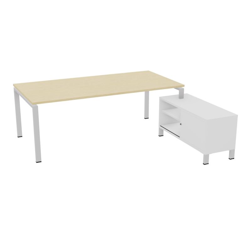 RIO BUREAU RECT. 218X188 PL 200X100 OBT + RET PORT A DROITE SIMPLE ACCES  N8 SD MG