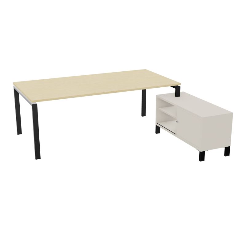 RIO BUREAU RECT. 218X188 PL 200X100 OBT + RET PORT A DROITE SIMPLE ACCES  N8 SG N5