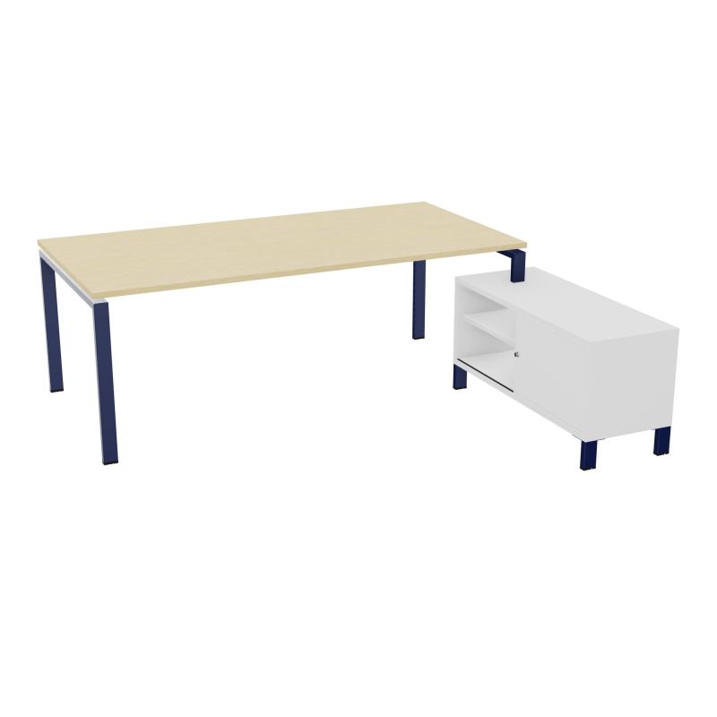 RIO BUREAU RECT. 218X188 PL 200X100 OBT + RET PORT A DROITE SIMPLE ACCES  N8 X4 MG