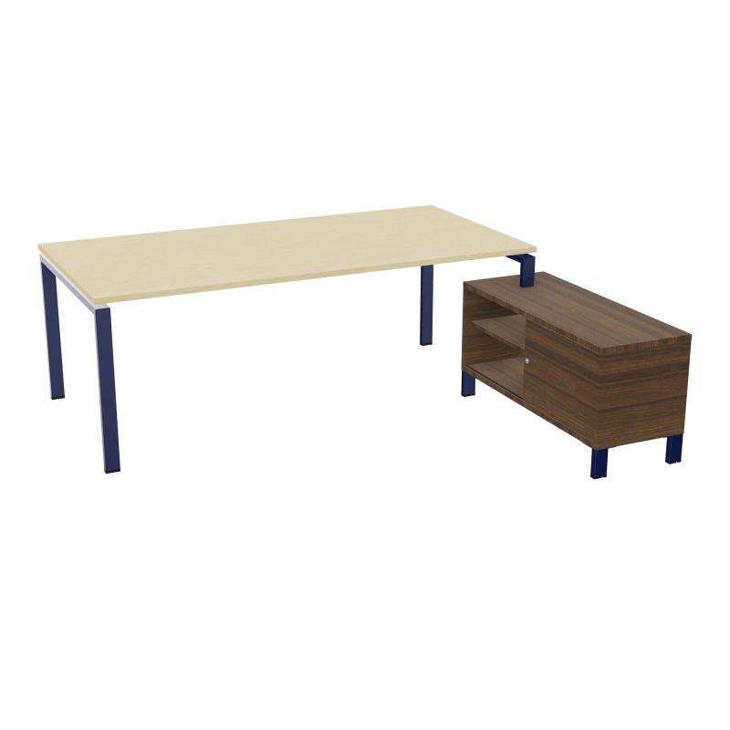RIO BUREAU RECT. 218X188 PL 200X100 OBT + RET PORT A DROITE SIMPLE ACCES  N8 X4 N6