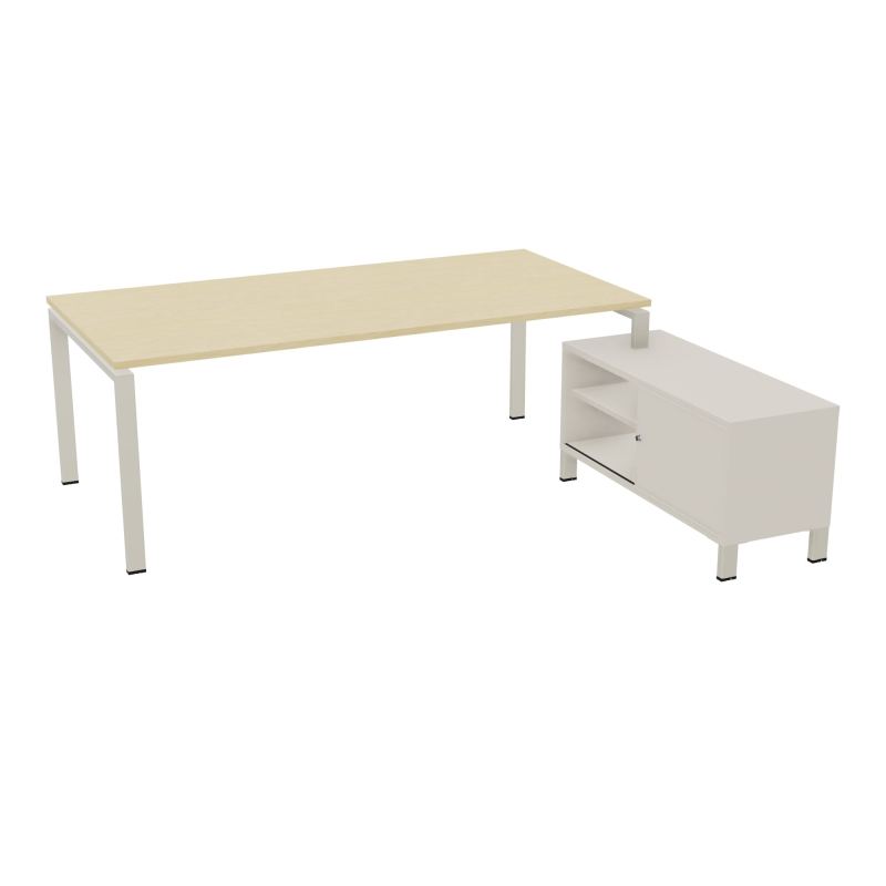 RIO BUREAU RECT. 218X188 PL 200X100 OBT + RET PORT A DROITE SIMPLE ACCES  N8 ZC N5
