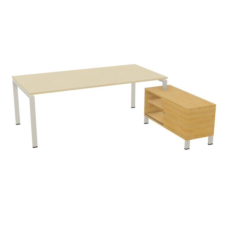 RIO BUREAU RECT. 218X188 PL 200X100 OBT + RET PORT A DROITE SIMPLE ACCES  N8 ZC R5