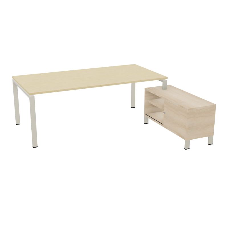 RIO BUREAU RECT. 218X188 PL 200X100 OBT + RET PORT A DROITE SIMPLE ACCES  N8 ZC RZ