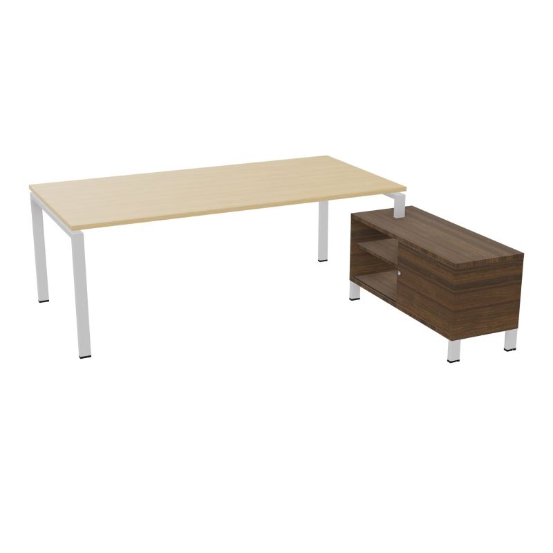 RIO BUREAU RECT. 218X188 PL 200X100 OBT + RET PORT A DROITE SIMPLE ACCES  R1 SD N6