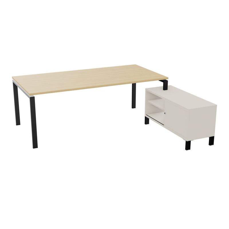 RIO BUREAU RECT. 218X188 PL 200X100 OBT + RET PORT A DROITE SIMPLE ACCES  R1 SG N5