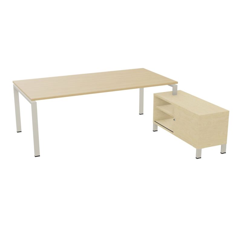 RIO BUREAU RECT. 218X188 PL 200X100 OBT + RET PORT A DROITE SIMPLE ACCES  R1 ZC N8