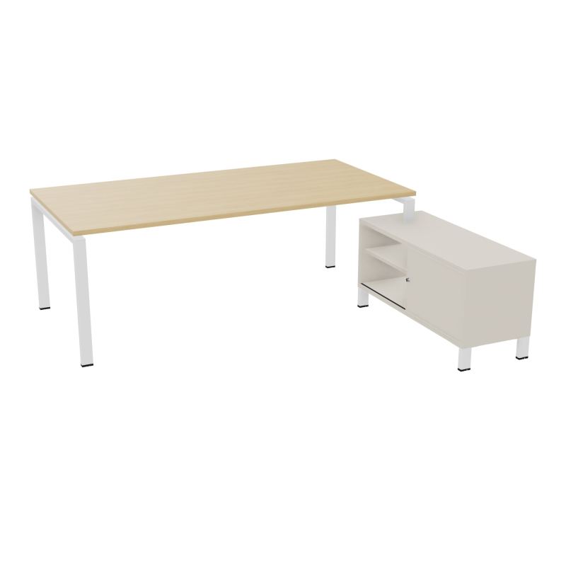 RIO BUREAU RECT. 218X188 PL 200X100 OBT + RET PORT A DROITE SIMPLE ACCES  R1 ZO N5