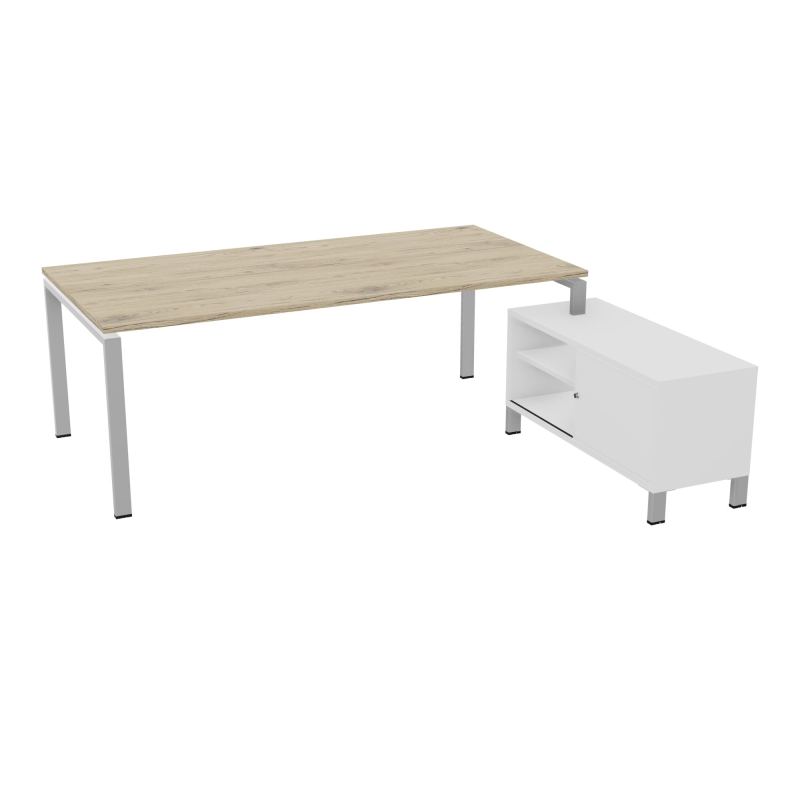 RIO BUREAU RECT. 218X188 PL 200X100 OBT + RET PORT A DROITE SIMPLE ACCES  R3 SA MG