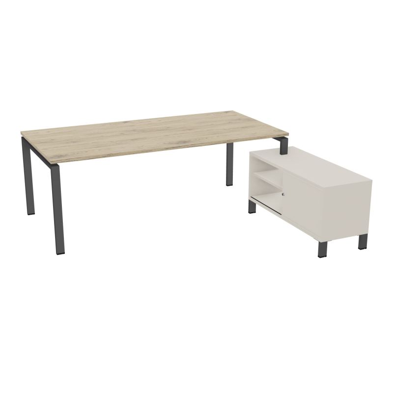 RIO BUREAU RECT. 218X188 PL 200X100 OBT + RET PORT A DROITE SIMPLE ACCES  R3 SC N5