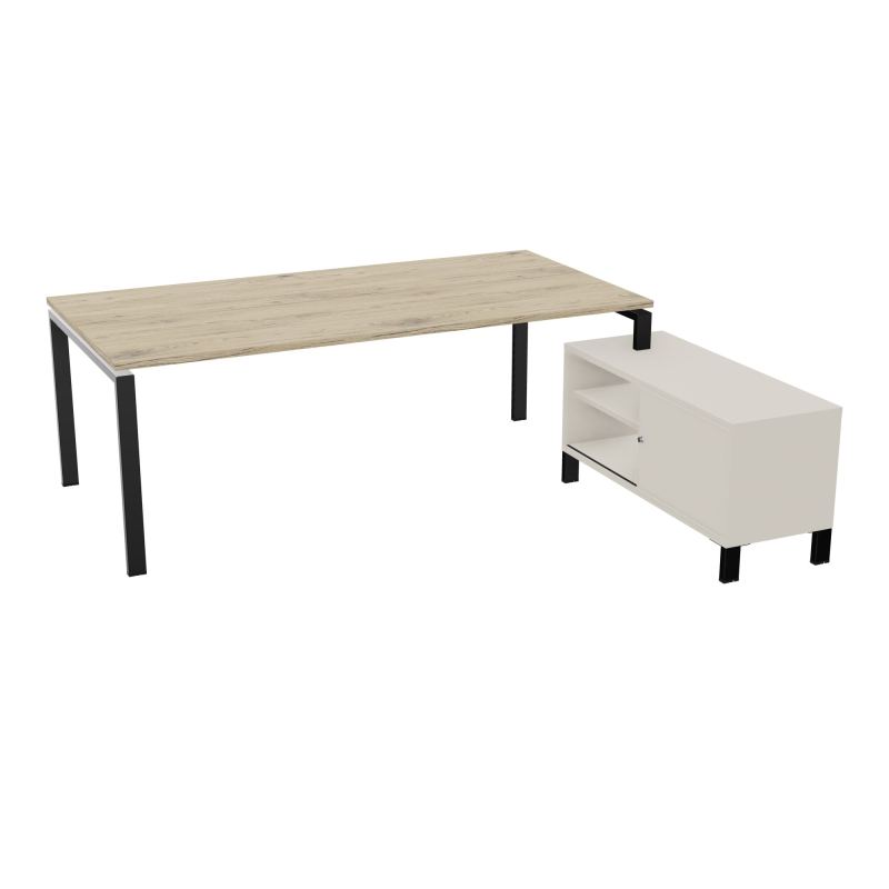 RIO BUREAU RECT. 218X188 PL 200X100 OBT + RET PORT A DROITE SIMPLE ACCES  R3 SG N5