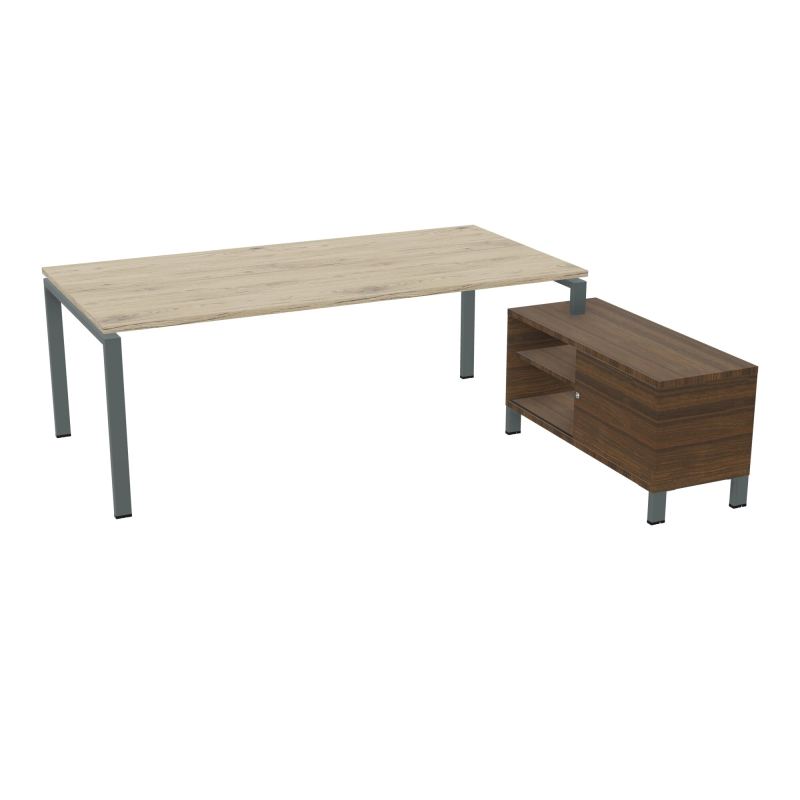 RIO BUREAU RECT. 218X188 PL 200X100 OBT + RET PORT A DROITE SIMPLE ACCES  R3 SU N6