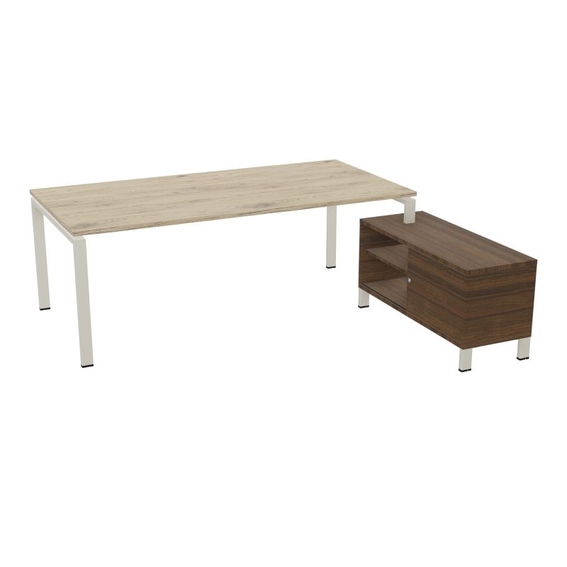 RIO BUREAU RECT. 218X188 PL 200X100 OBT + RET PORT A DROITE SIMPLE ACCES  R3 ZC N6