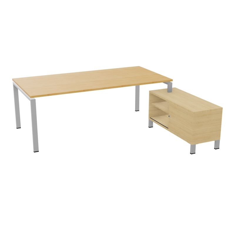 RIO BUREAU RECT. 218X188 PL 200X100 OBT + RET PORT A DROITE SIMPLE ACCES  R5 SA R1