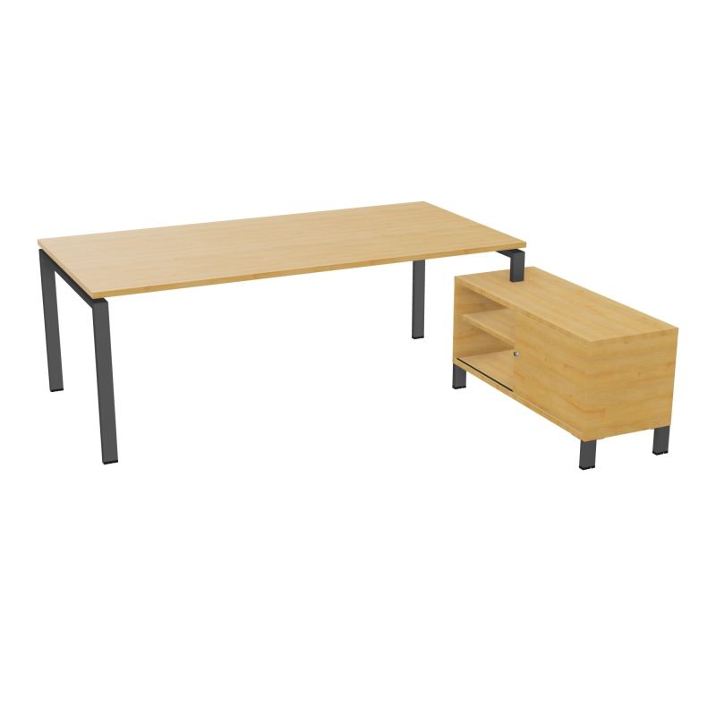 RIO BUREAU RECT. 218X188 PL 200X100 OBT + RET PORT A DROITE SIMPLE ACCES  R5 SC R5