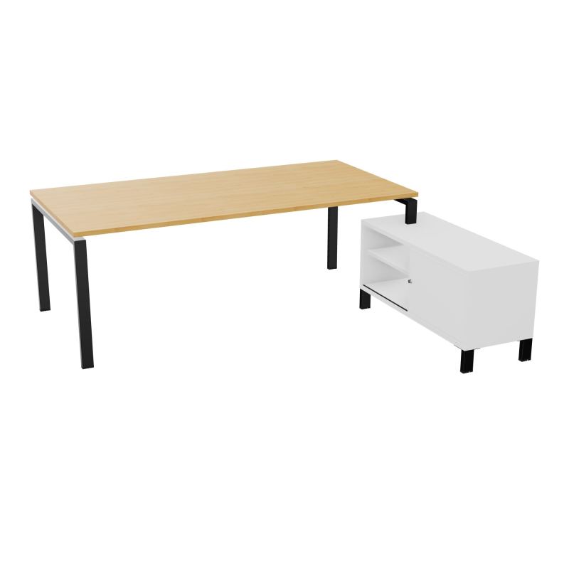 RIO BUREAU RECT. 218X188 PL 200X100 OBT + RET PORT A DROITE SIMPLE ACCES  R5 SG MG