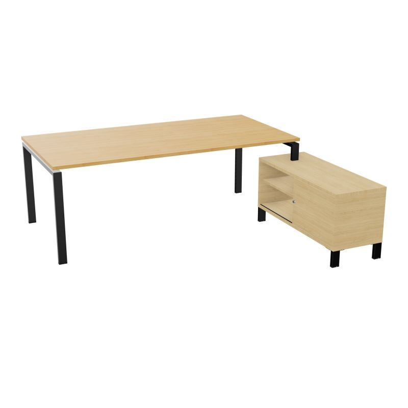 RIO BUREAU RECT. 218X188 PL 200X100 OBT + RET PORT A DROITE SIMPLE ACCES  R5 SG R1