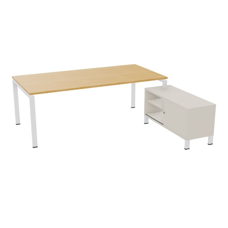 RIO BUREAU RECT. 218X188 PL 200X100 OBT + RET PORT A DROITE SIMPLE ACCES  R5 SO N5