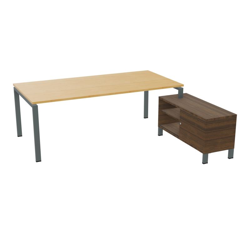 RIO BUREAU RECT. 218X188 PL 200X100 OBT + RET PORT A DROITE SIMPLE ACCES  R5 SU N6