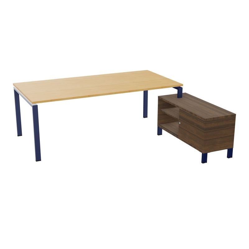 RIO BUREAU RECT. 218X188 PL 200X100 OBT + RET PORT A DROITE SIMPLE ACCES  R5 X4 N6