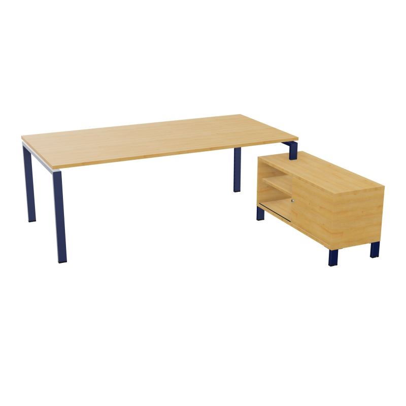 RIO BUREAU RECT. 218X188 PL 200X100 OBT + RET PORT A DROITE SIMPLE ACCES  R5 X4 R5