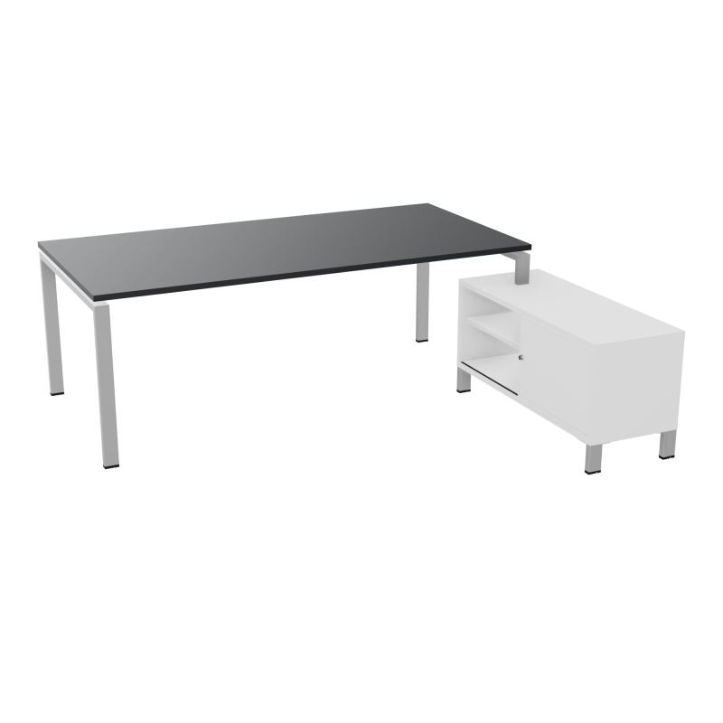 RIO BUREAU RECT. 218X188 PL 200X100 OBT + RET PORT A DROITE SIMPLE ACCES  R9 SA MG