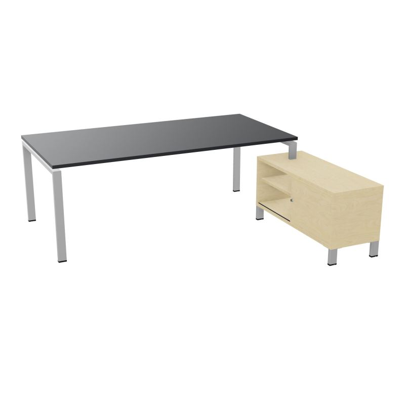 RIO BUREAU RECT. 218X188 PL 200X100 OBT + RET PORT A DROITE SIMPLE ACCES  R9 SA N8