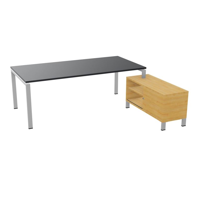 RIO BUREAU RECT. 218X188 PL 200X100 OBT + RET PORT A DROITE SIMPLE ACCES  R9 SA R5