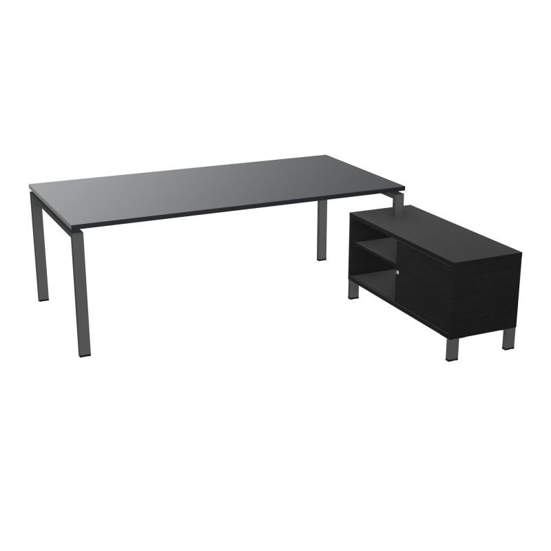 RIO BUREAU RECT. 218X188 PL 200X100 OBT + RET PORT A DROITE SIMPLE ACCES  R9 SC RK