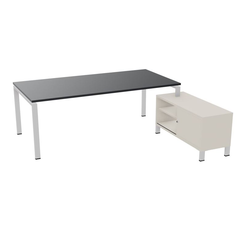 RIO BUREAU RECT. 218X188 PL 200X100 OBT + RET PORT A DROITE SIMPLE ACCES  R9 SD N5