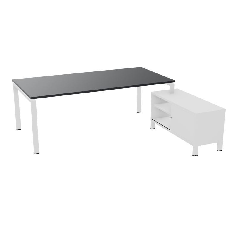 RIO BUREAU RECT. 218X188 PL 200X100 OBT + RET PORT A DROITE SIMPLE ACCES  R9 SO MG