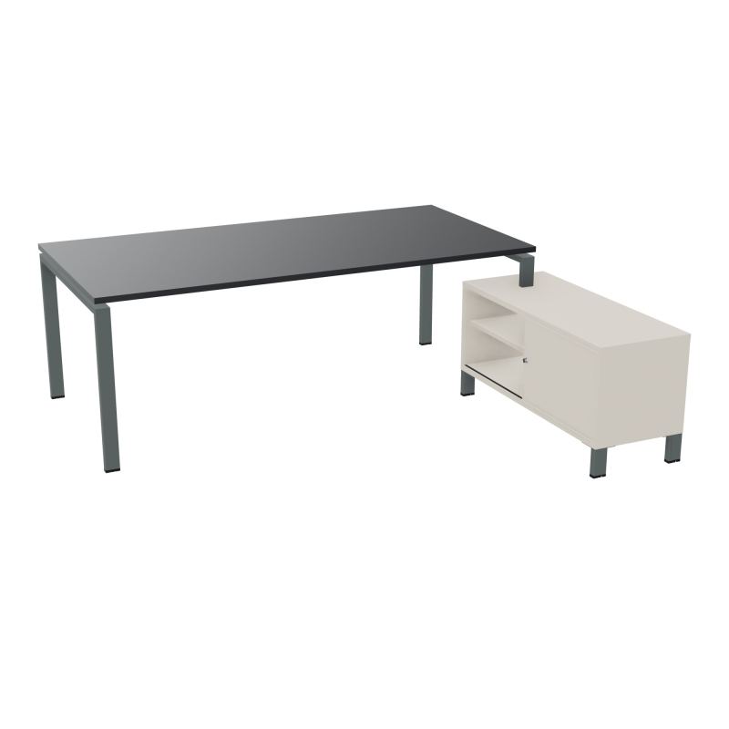 RIO BUREAU RECT. 218X188 PL 200X100 OBT + RET PORT A DROITE SIMPLE ACCES  R9 SU N5