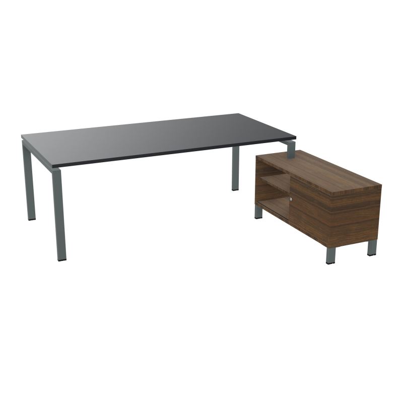 RIO BUREAU RECT. 218X188 PL 200X100 OBT + RET PORT A DROITE SIMPLE ACCES  R9 SU N6