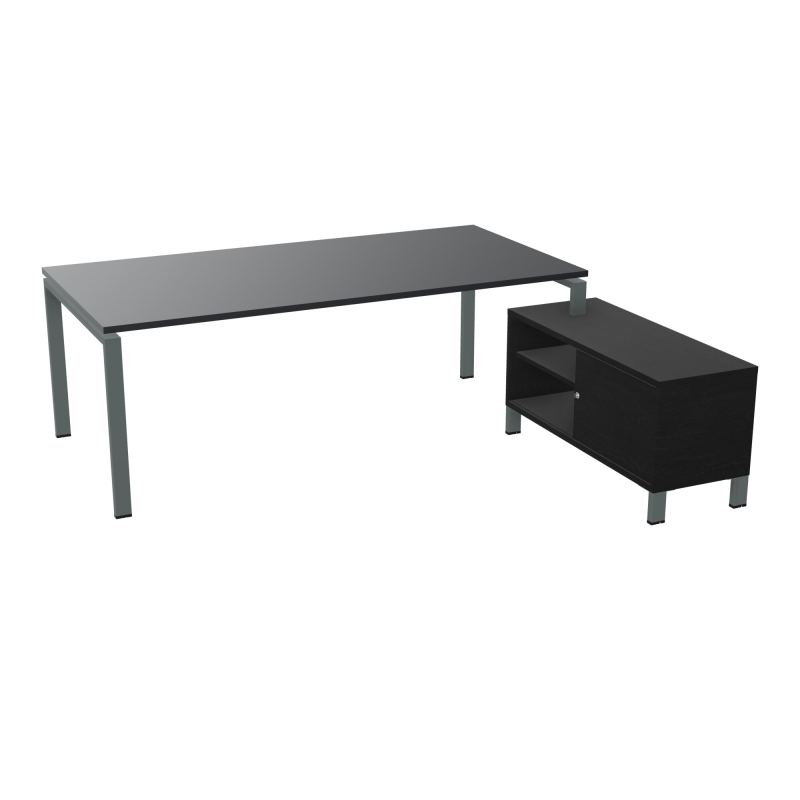 RIO BUREAU RECT. 218X188 PL 200X100 OBT + RET PORT A DROITE SIMPLE ACCES  R9 SU RK